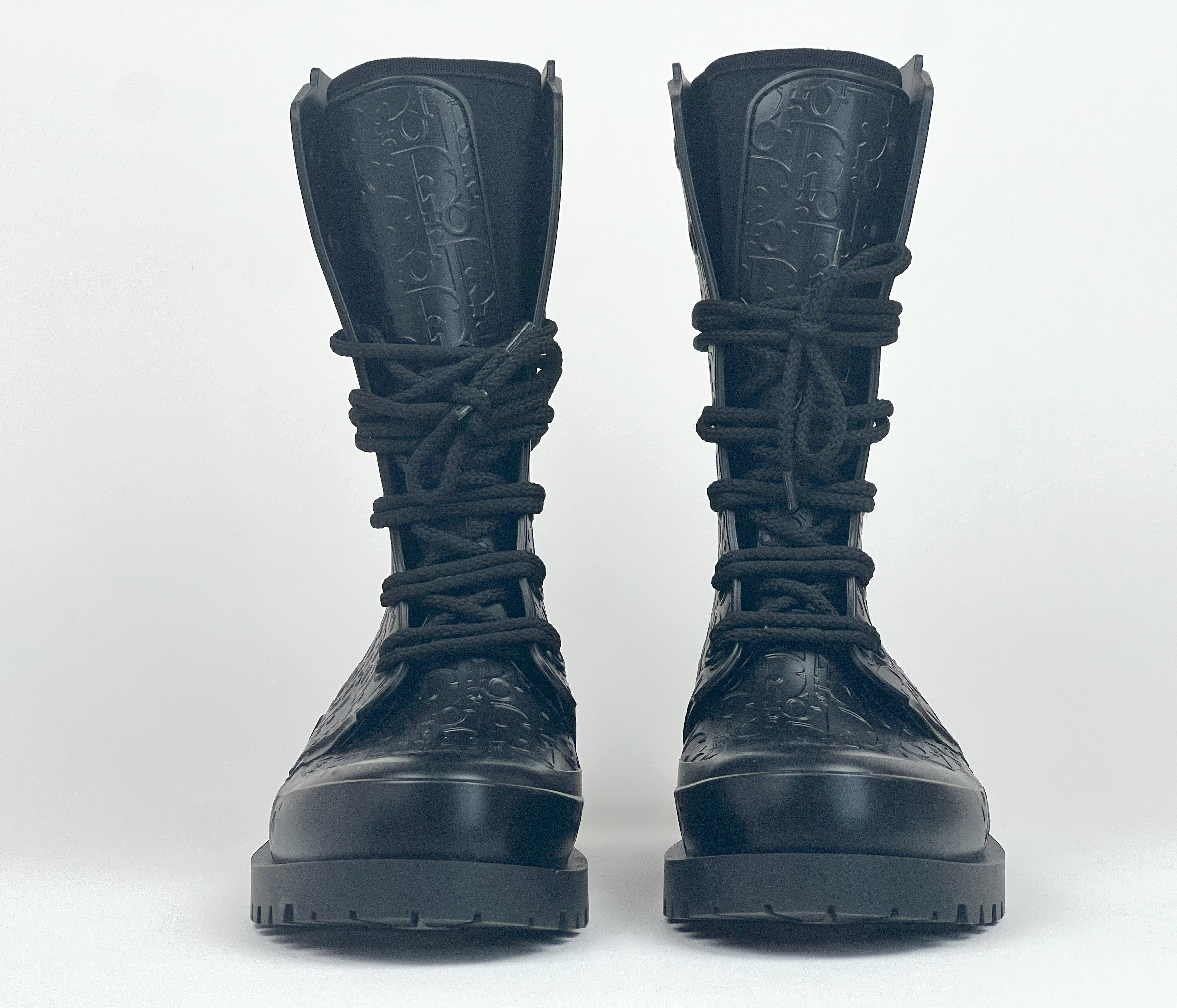 Dior rubber deals combat boots