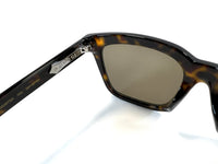Excellent Pre-Loved Tortoise Shell Square Frame Sunglasses(close up)