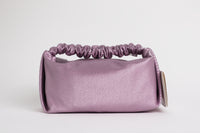 Alexander Wang Crystal-Embellished Scrunchie Bag in Lavender (Back)