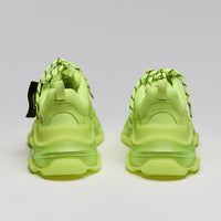 Balenciaga Neon Platform Low-Top Sneakers Size 38