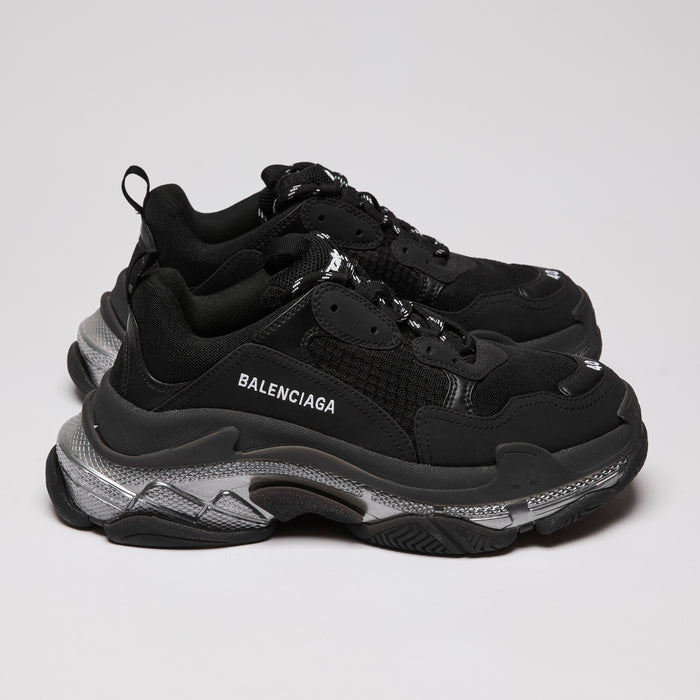 Balenciaga Black Triple S Trainer's Size 40