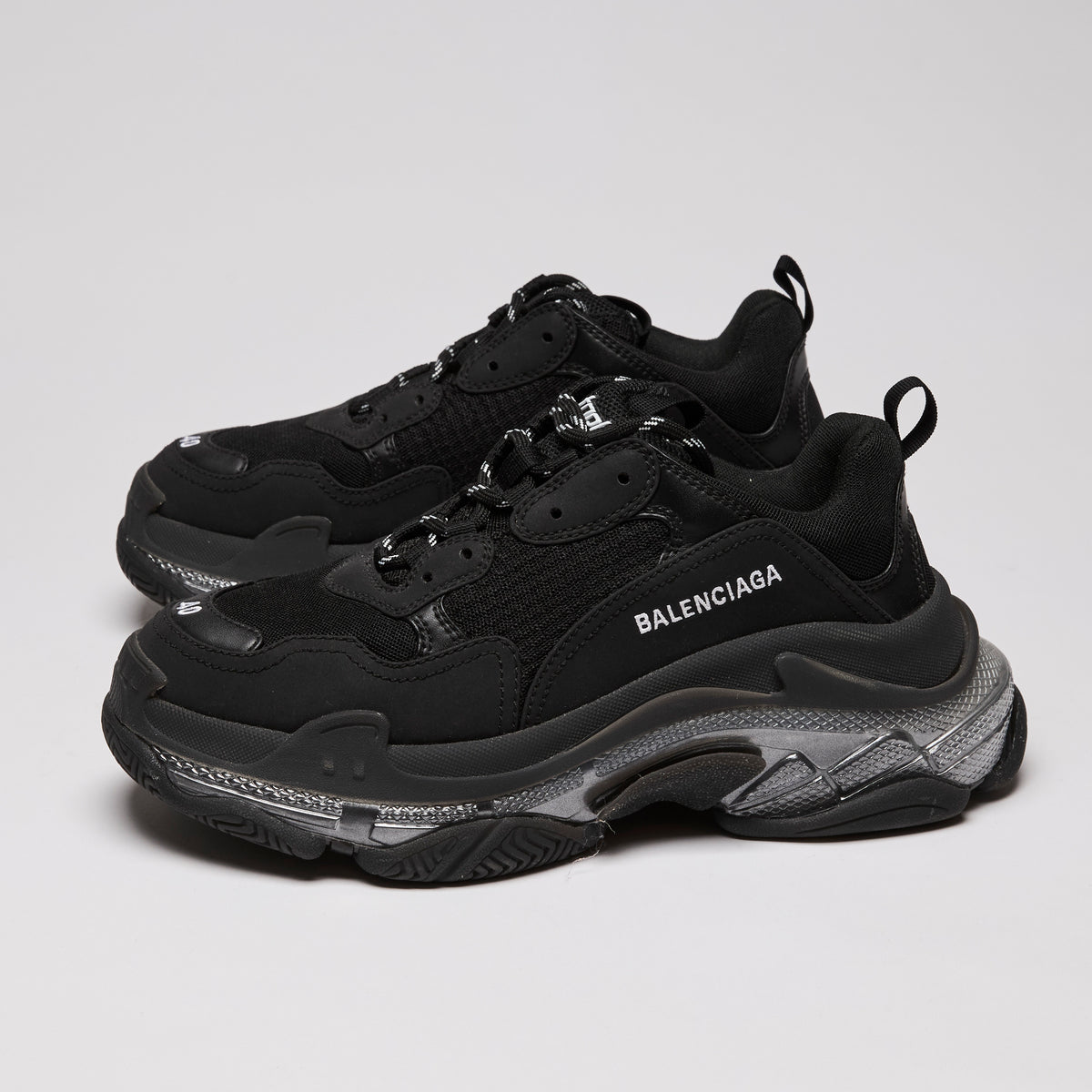 Balenciaga Black Triple S Trainer's Size 40