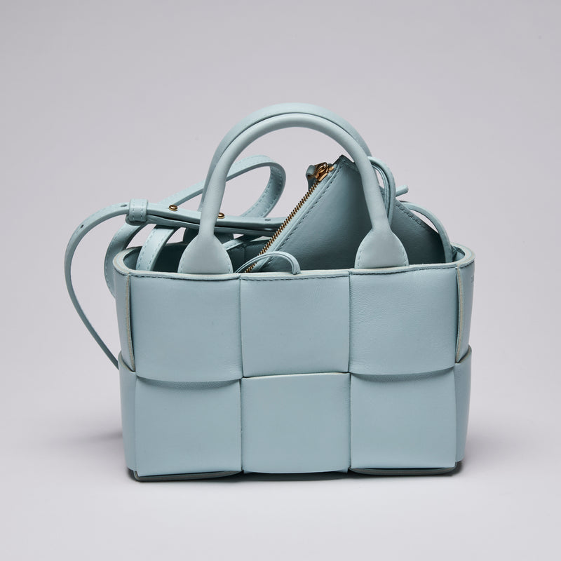 Bottega Veneta "Candy Arco" Leather Mini Tote bag