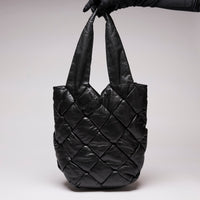 Bottega Veneta Woven Padded Paper Cassette Tote (Front)