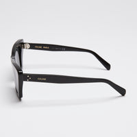 Celine Black Angular Cat-Eye Sunglasses