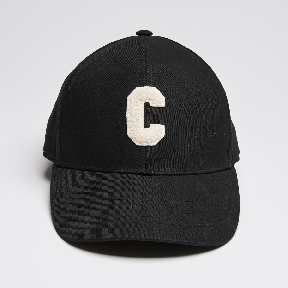 Celine Black Cap with Logo Size S