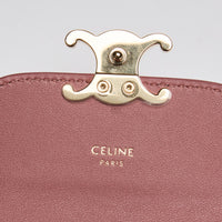 Celine Pink Python Compact Wallet