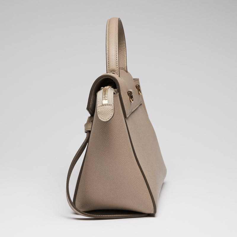 Celine Taupe Nano Belt Bag in Grained Calfskin