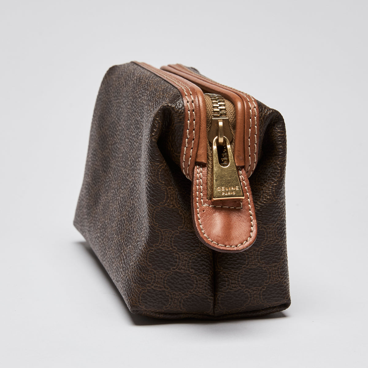 Celine Brown Macadam Pouch