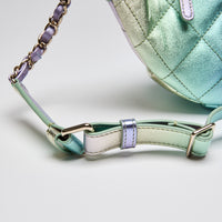 Excellent Pre-Loved Chanel Metalic Multi-Colour Waist Bag (Strap)