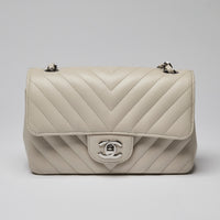 Pre-Loved Chanel ™ Lambskin Leather Classic Mini Single Flap Bag