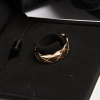 Pre-Loved Chanel ™ Gold Coco Crush Ring