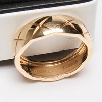 Pre-Loved Chanel ™ Gold Coco Crush Ring