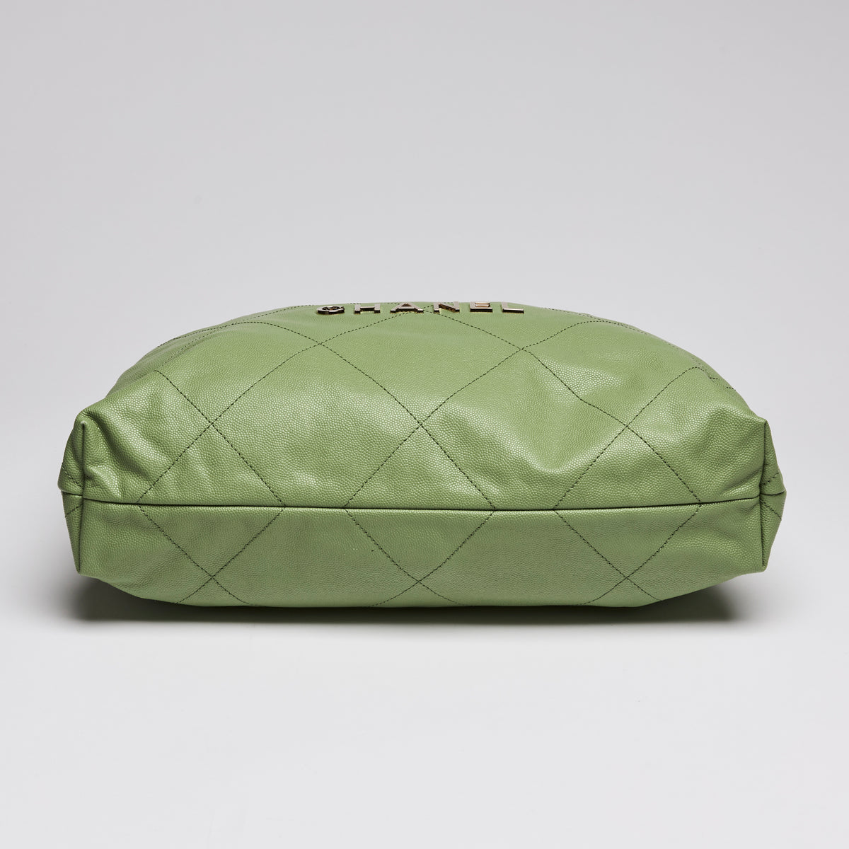 Pre-Loved Chanel ™ Quilted 22 Bag in Green