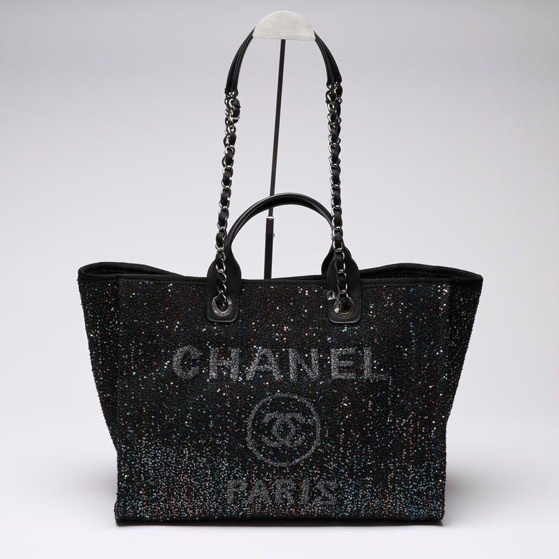 Pre-Loved Chanel™ Large Deuville Seasonal Tote (Front)