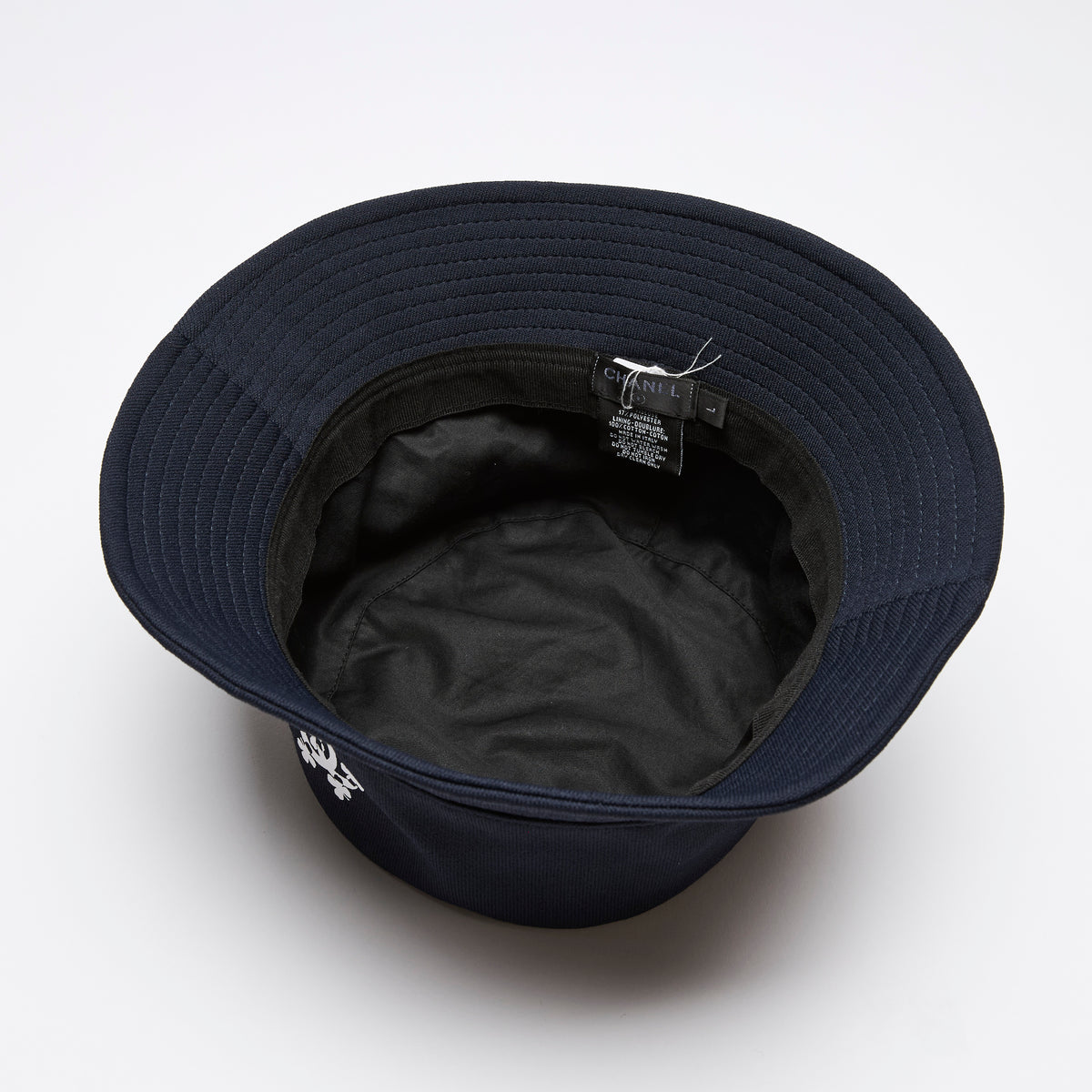 Pre-Loved Chanel™ Navy Bucket Hat