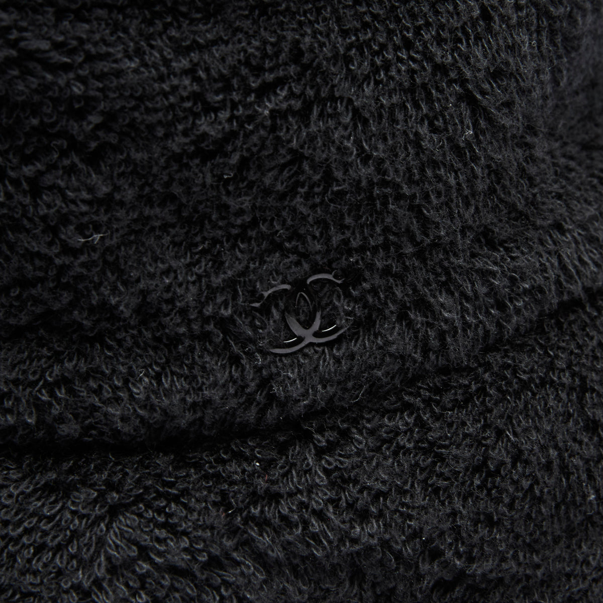 Pre-Loved Chanel™ Dark Navy Terrycloth Bucket Hat