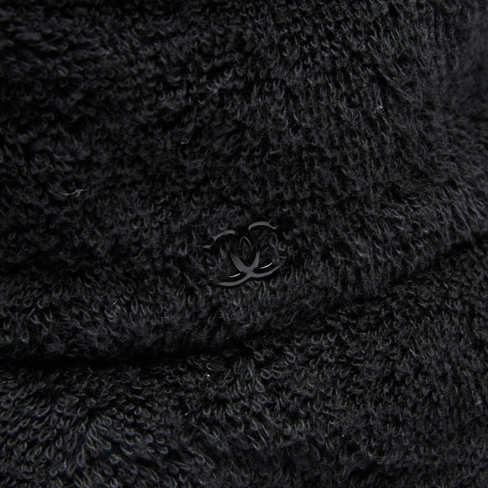 Pre-Loved Chanel™ Dark Navy Terrycloth Bucket Hat