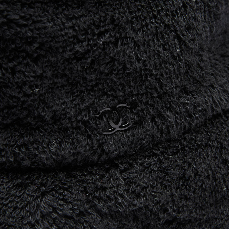 Pre-Loved Chanel™ Dark Navy Terrycloth Bucket Hat