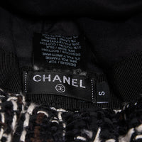 Pre-Loved Chanel™ Black Puffer & Tweed Trapper Hat