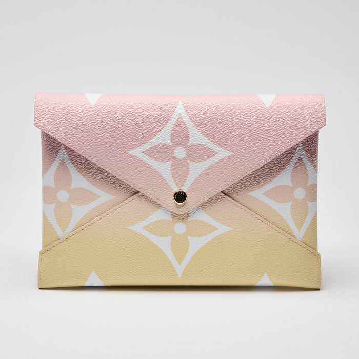 Louis Vuitton Monogram 'By The Pool' Kirigami Pochette Pink Large