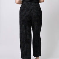 Pre-Loved Chanel™ Black Tweed Trousers Size 38