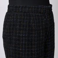 Pre-Loved Chanel™ Black Tweed Trousers Size 38