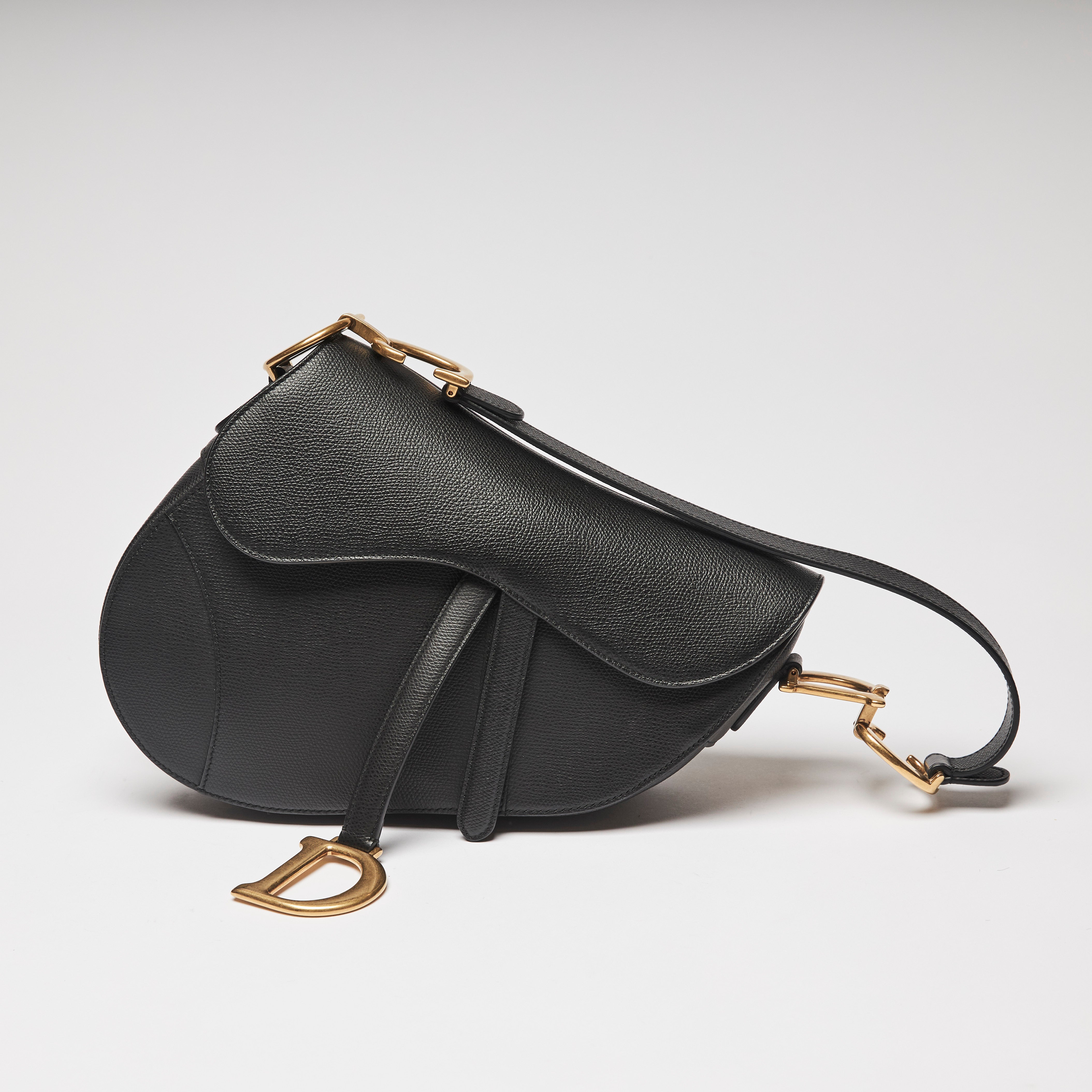 Dior - Saddle Bag - Black - Pre-Loved