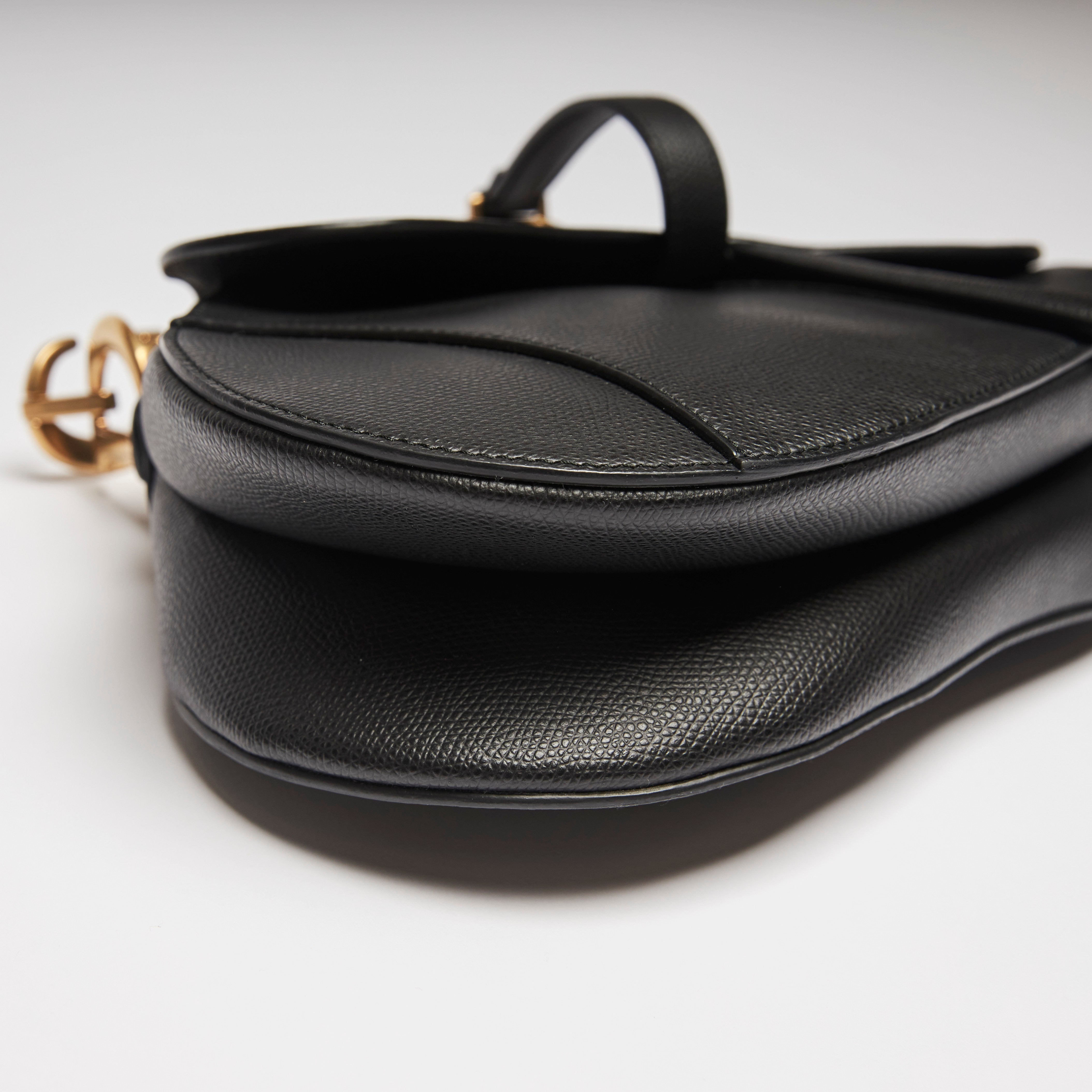 Dior - Saddle Bag - Black - Pre-Loved