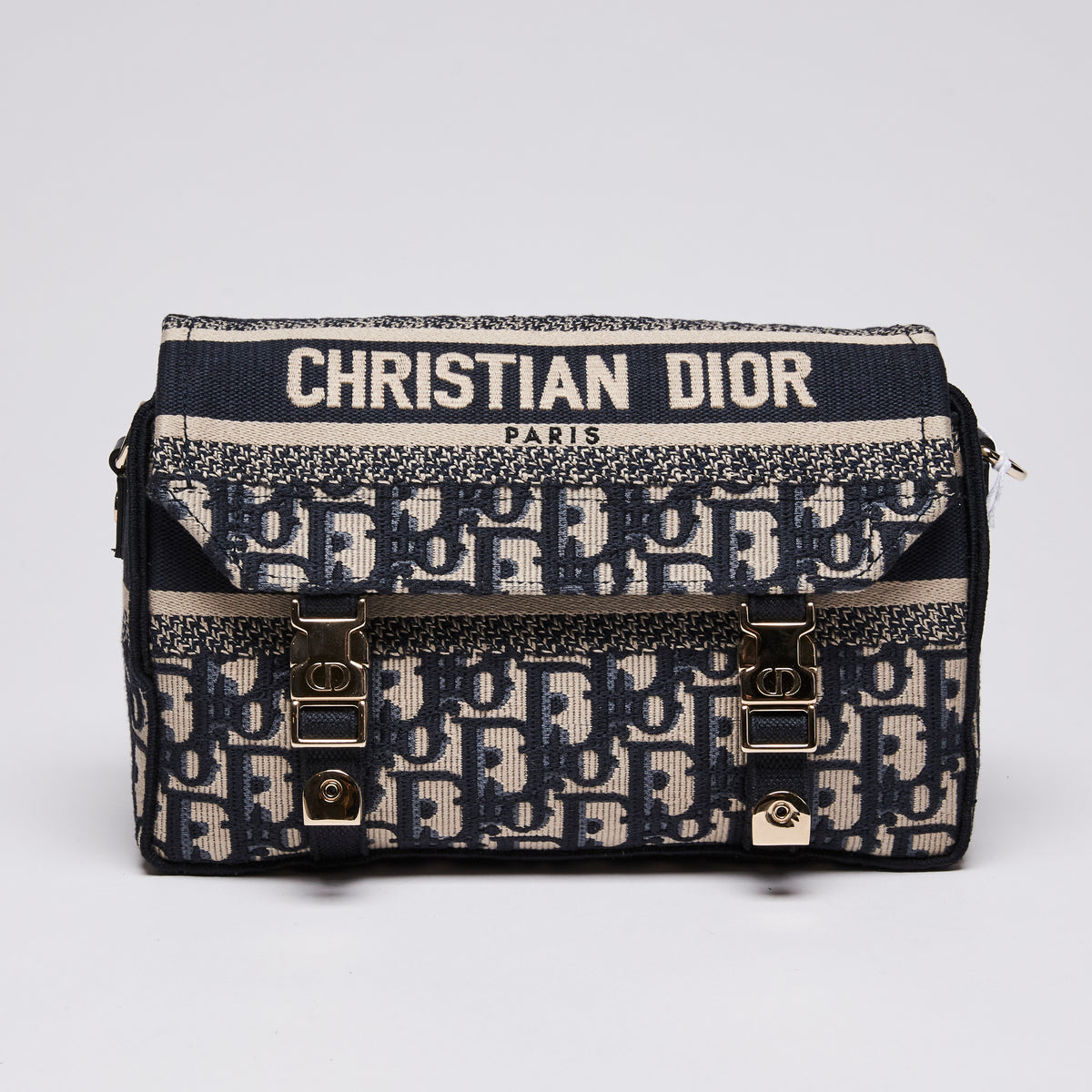 Dior "Diorcamp" Monogram Fabric Blend Bag, Small Size