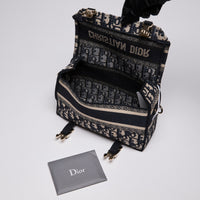 Dior "Diorcamp" Monogram Fabric Blend Bag, Small Size