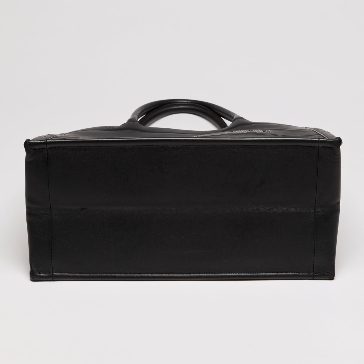 Dior Medium Book Tote Black (Bottom)