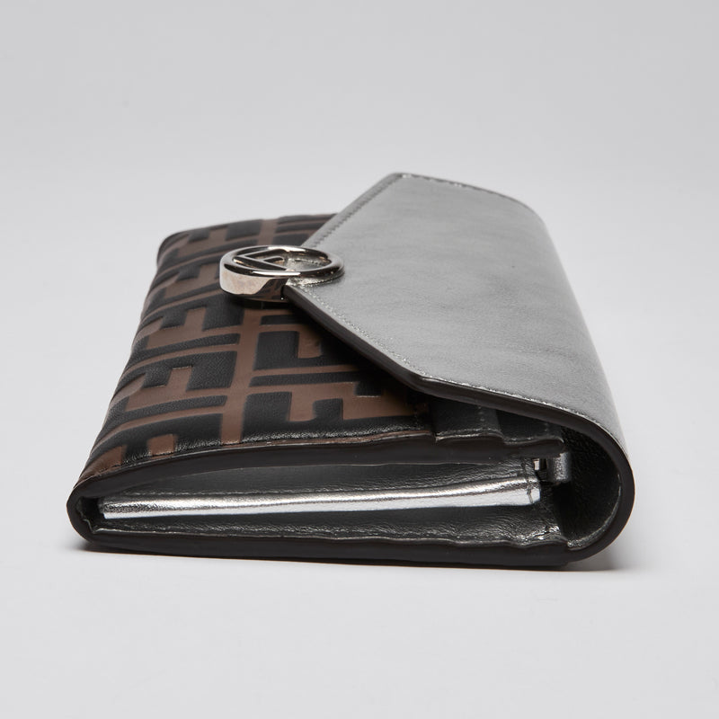 Fendi Monogram "Continential" Full Size Wallet