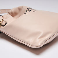 Fendi Pale Pink Leather Roma Drawstring Pouch (corner)