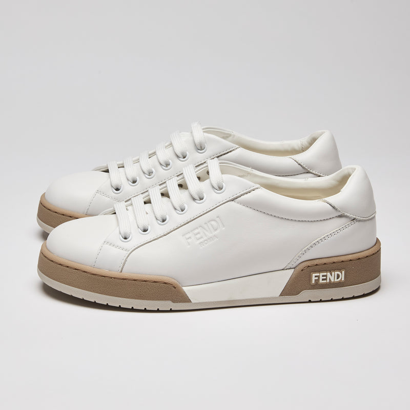 Fendi  White Sneakers Shoe Size 37