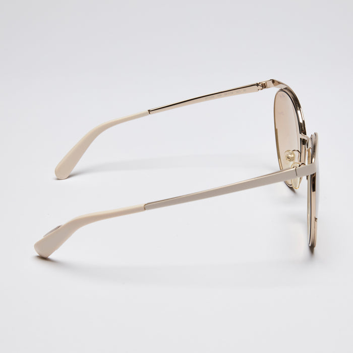 Salvatore Ferragamo Ivory Sunglasses