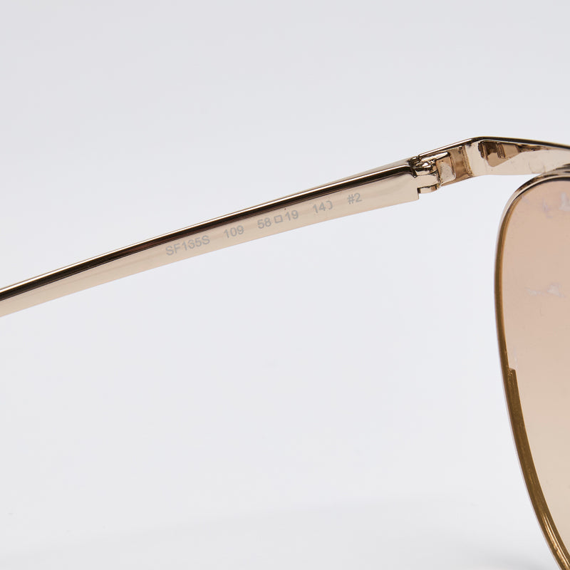 Salvatore Ferragamo Ivory Sunglasses