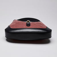 Gucci Small "Jackie" bag, Pink Corduroy with Leather Details