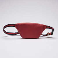 Gucci Red Grained Leather Logo Belt Bag (back)