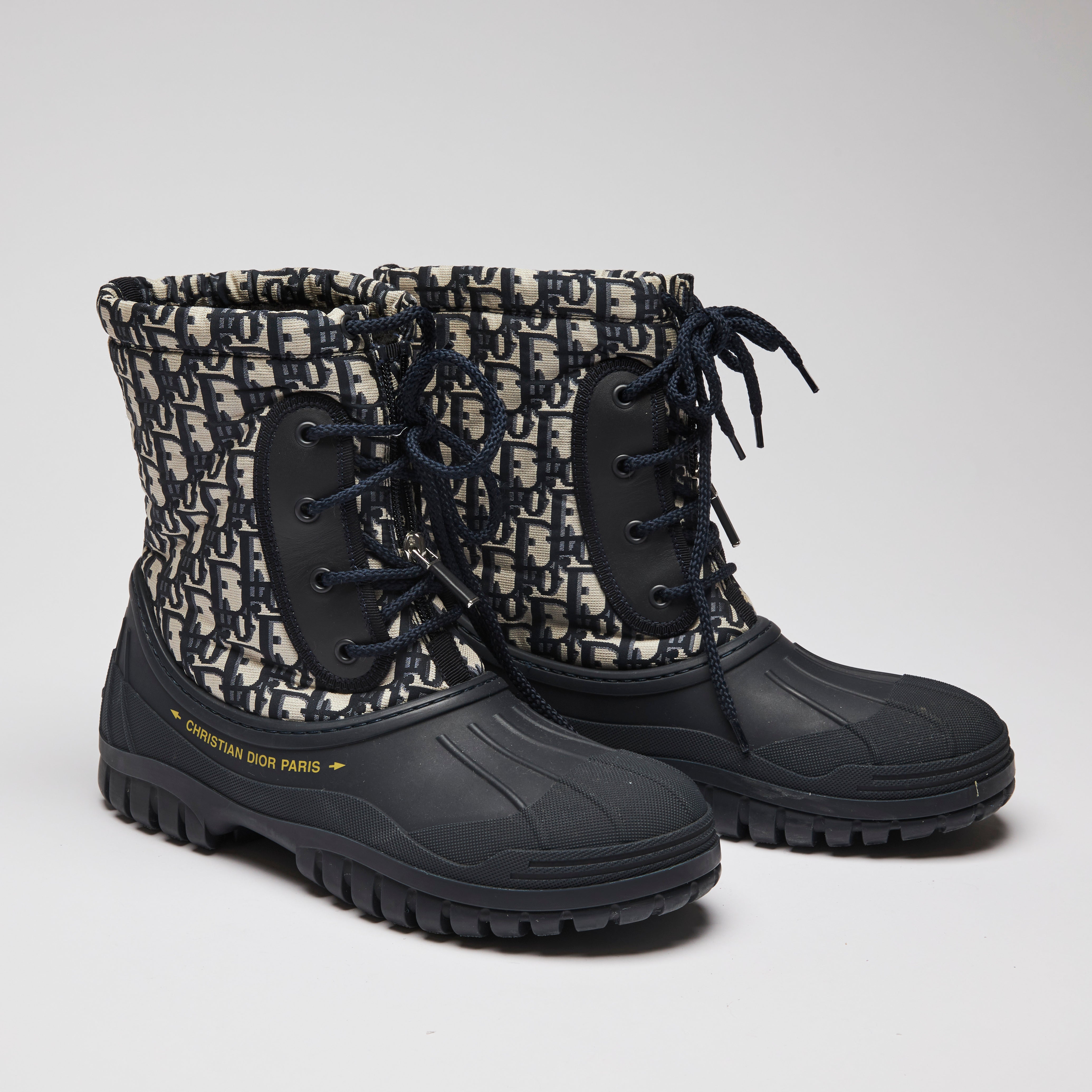 Dior rubber combat on sale boots