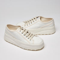 Gucci GG Monogram Tennis Platform  Sneakers Mystic White Size 37