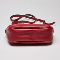 Gucci Pebbled Calfskin Small Soho Disco Bag Tabasco Red (Bottom)