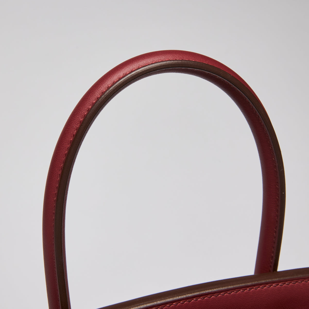 Hermes Burgundy Swift Leather Birkin 30