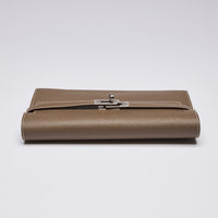 Hermes Epsom Kelley Wallet Etoupe (Bottom)