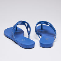 Hermes Blue Aloha Jelly Sandals Size 38 (back)