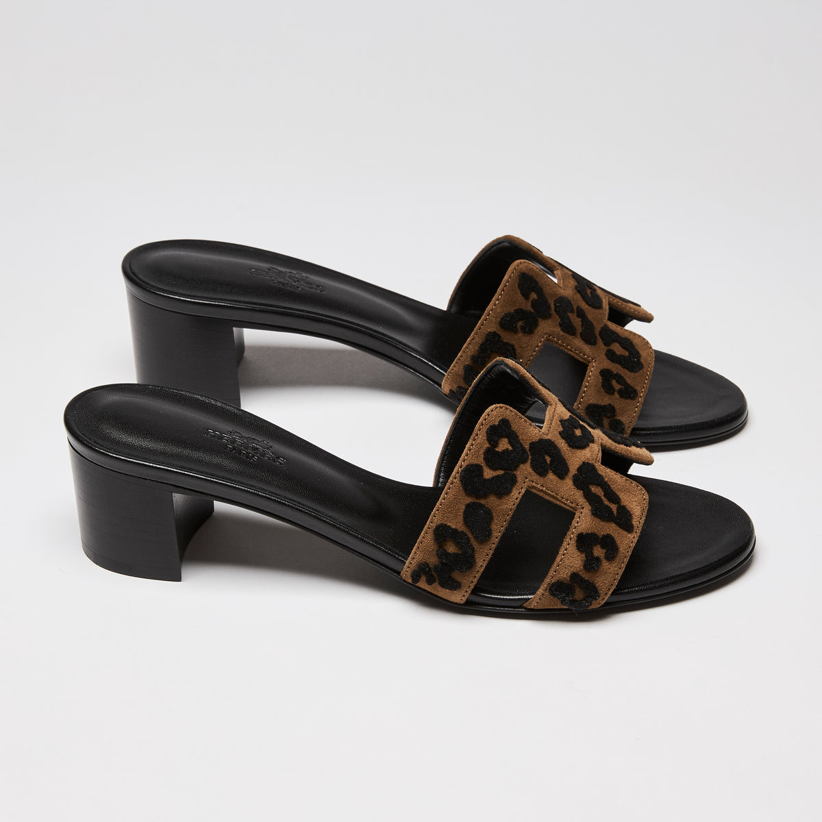 Hermès Oasis Leather Sandals Size 38