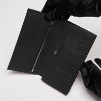 Hermes Bearn Gusset Long Wallet Black (Interior)