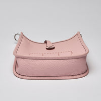 Hermès Evelyne TPM Rose Sakura Clemence Palladium Hardware