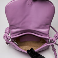 Loewe Shiny Nappa Calfskin Paseo Satchel Rockrose Purple (Interior)