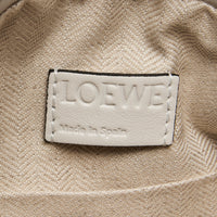 Loewe Leather Puzzle Hobo Bag in Light Gray